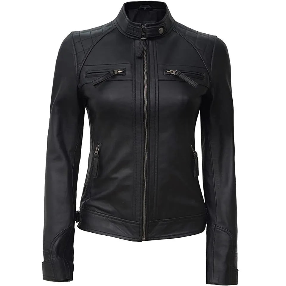 Streetwear, abbigliamento in pelle da donna