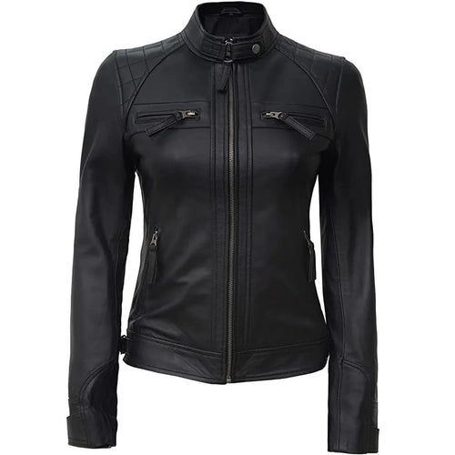 Streetwear, abbigliamento in pelle da donna