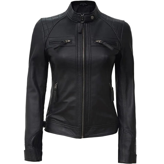 Streetwear, abbigliamento in pelle da donna